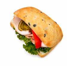 Ciabatta s pražskou šunkou od kosti