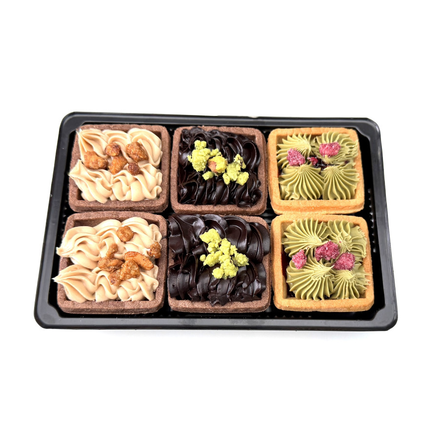 Výběr mini košíčků tartallette 2 - 6 ks