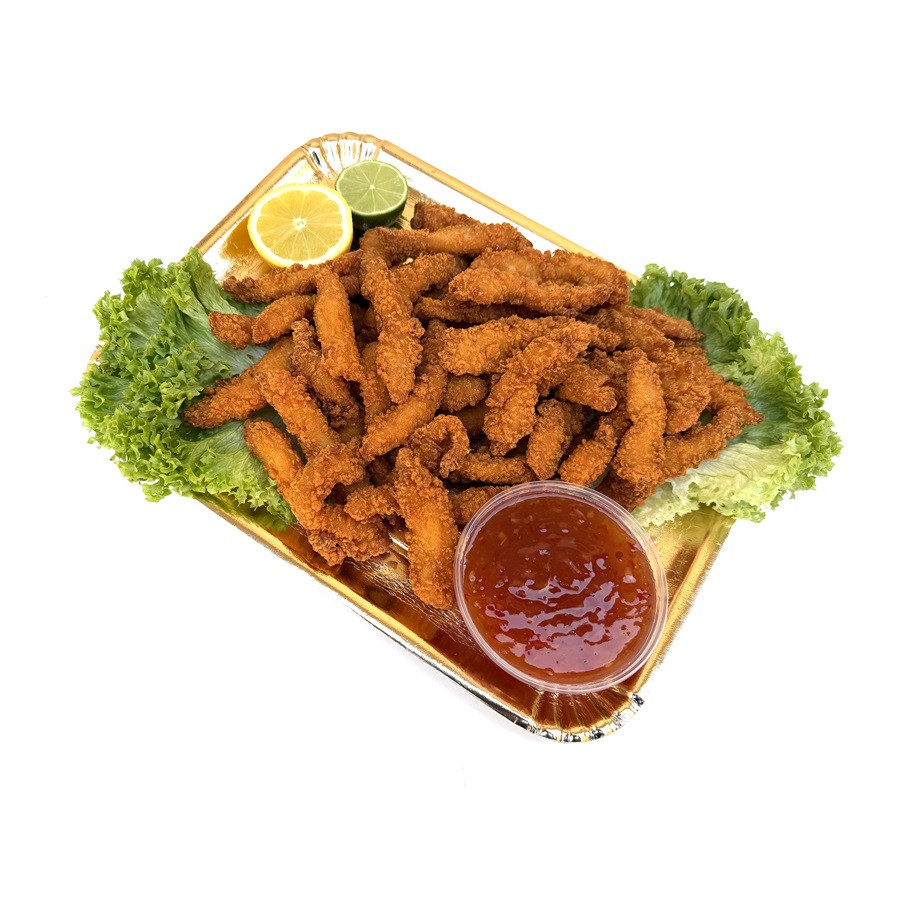 1 kg mísa - kuřecí mini stripsíky se sladkou chilli omáčkou 0,2 l